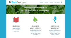 Desktop Screenshot of drclarktools.com